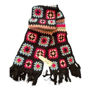 AQUA Bloomingdale’s exclusive Crocheted Scarf